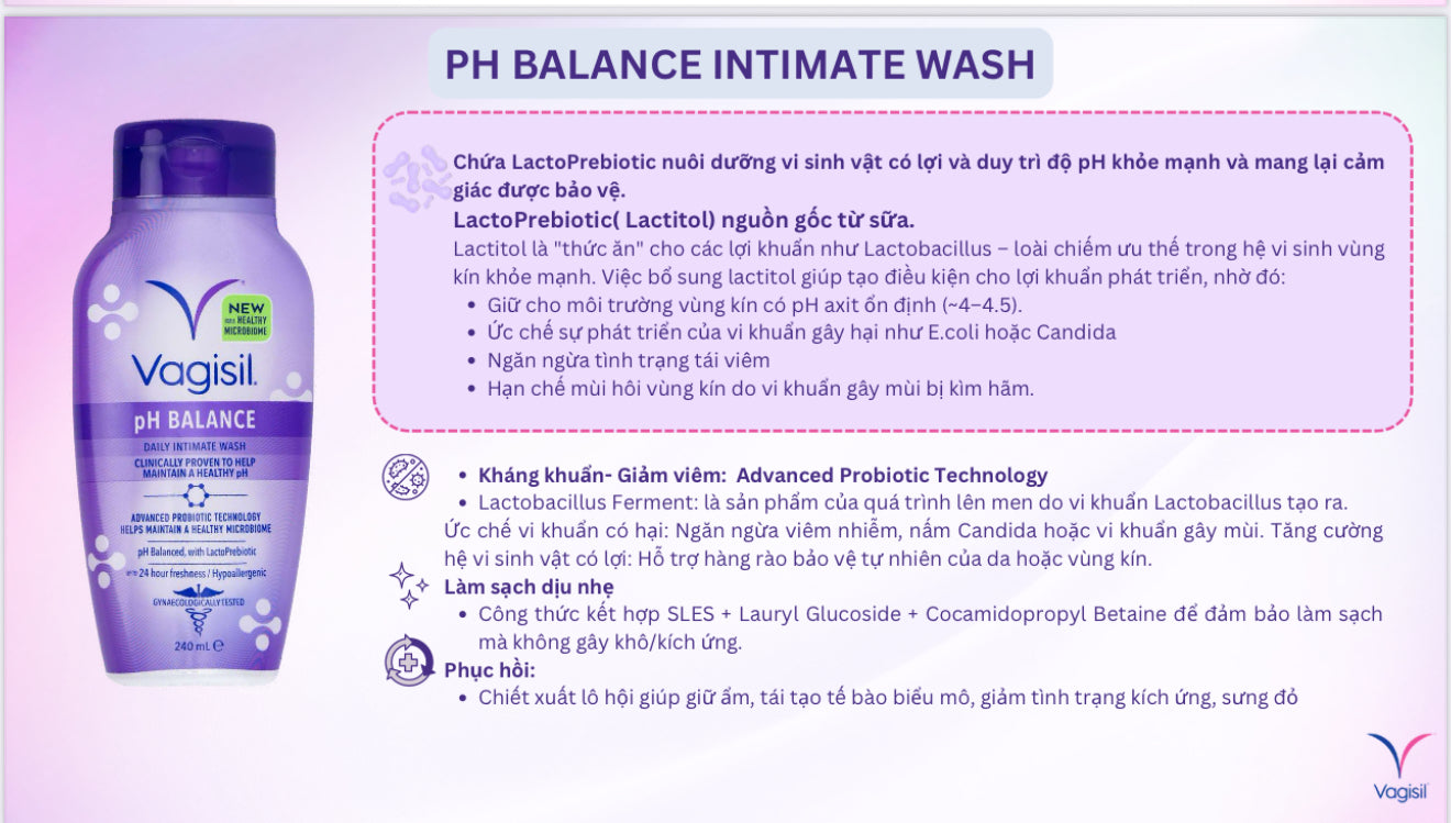 Gel vệ sinh Vagisil nhập khẩu Mỹ