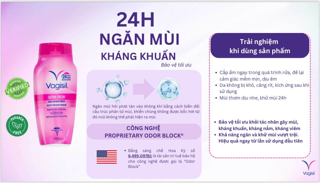 Gel vệ sinh Vagisil nhập khẩu Mỹ