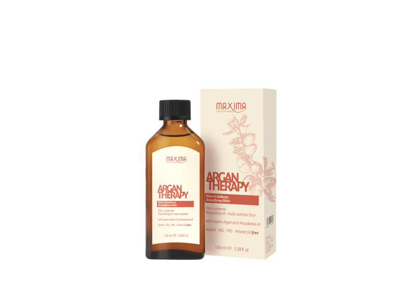 Dầu dưỡng tóc hạt Argan siêu mượt Maxima Italy