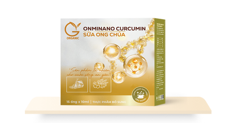 Sữa ong chúa nghệ G.Organic - Chăm sóc da - Tăng cường sức đề kháng