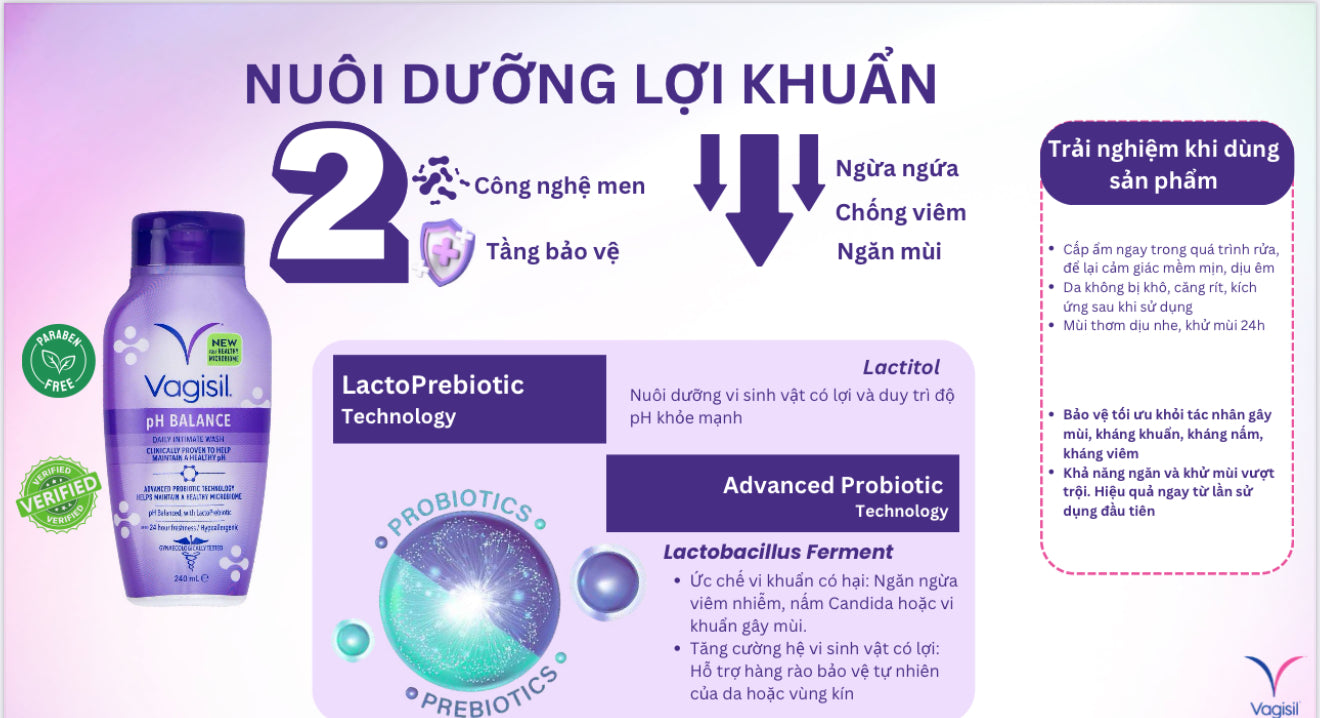 Gel vệ sinh Vagisil nhập khẩu Mỹ
