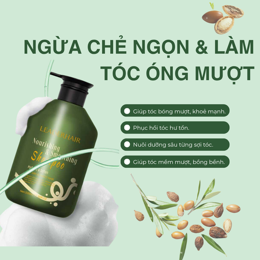 Dầu gội và xả thiên nhiên Leader Hair