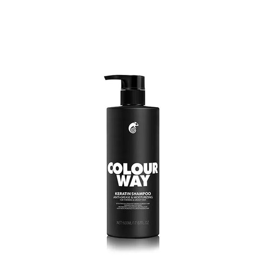 Colour Way Keratin Anti-Grease & Moisturizing Shampoo 500ml