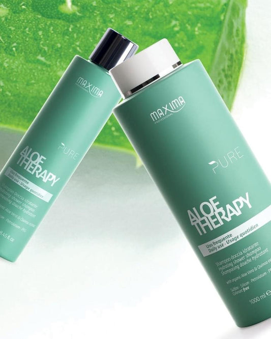 Dầu gội lô hội không silicone Maxima Italy