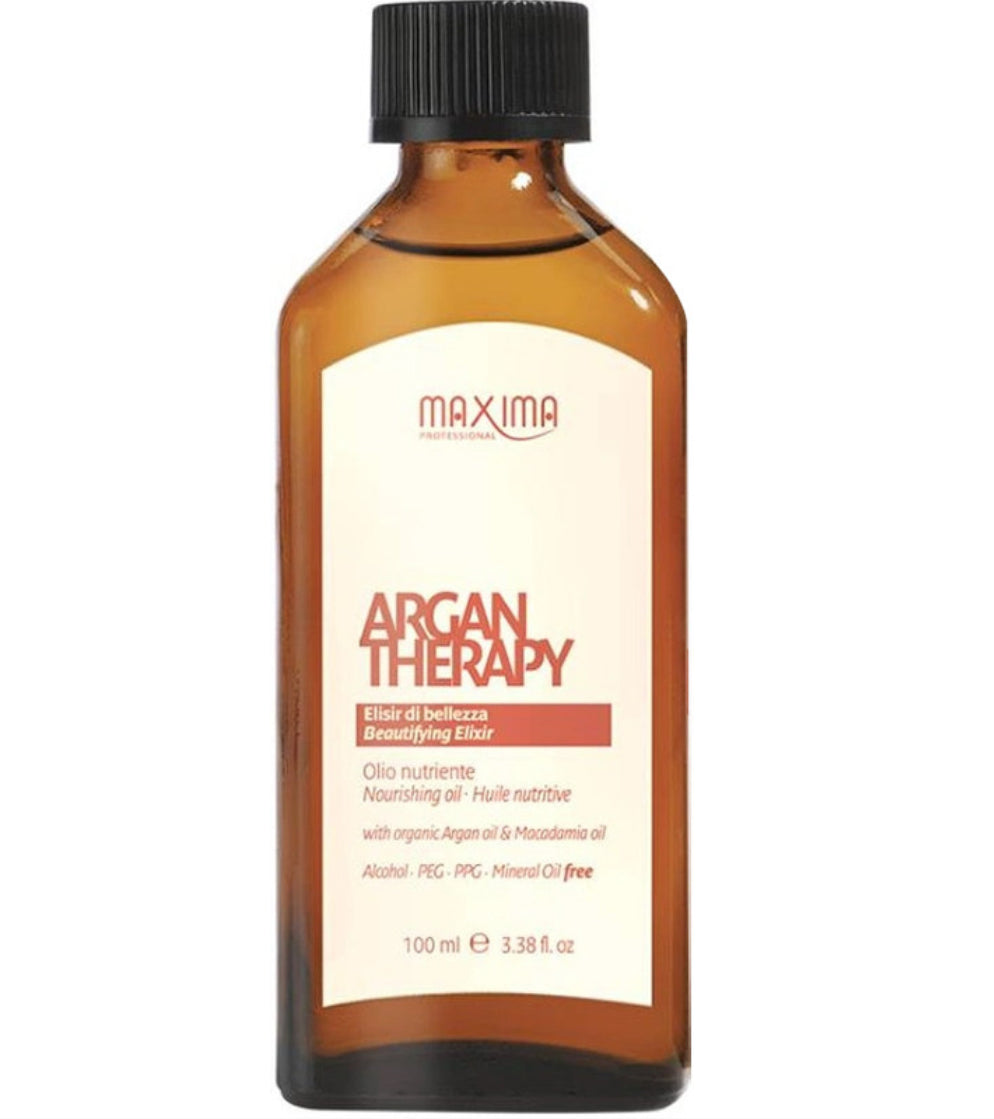 Dầu dưỡng tóc hạt Argan siêu mượt Maxima Italy