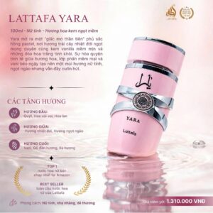Alternative view of Nước hoa nữ Lattafa Yara Dubai - Hàng chính hãng
