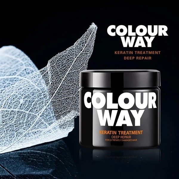 Mặt nạ Keratin hũ 428gr-KEM HẤP KERATIN PHỤC HỒI TÓC HƯ TỔN GIẢM GÃY RỤNG COLOURWAY