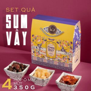 Ô Mai Vạn Lợi Hà Thành - (MIỄN SHIP BỘ QUÀ TẾT HOẶC ĐƠN 4 HỘP TRỞ LÊN. ĐƠN LẺ CÓ PHÍ SHIP).