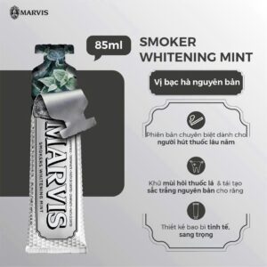 Kem Đánh Răng Marvis 85ml Chính Hãng Italy – Trắng Răng Thơm Miệng Luxury Toothpaste - Ảnh 4