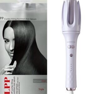 Kem ủ LPP giảm rụng, phục hồi hư tổn, khô xơ, giảm gàu ngứa, khoá màu tóc nhuộm keratin Collagen - 1 BẠC 450ML 1 MÁY UỐN TÓC