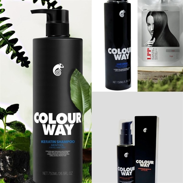 Kem ủ LPP giảm rụng, phục hồi hư tổn, khô xơ, giảm gàu ngứa, khoá màu tóc nhuộm keratin Collagen ủ tóc - 1 GỘI KERATIN+1 Ủ BẠC+1 TINH DẦU+1 HUYẾT THANH