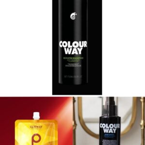 Kem ủ LPP giảm rụng, phục hồi hư tổn, khô xơ, giảm gàu ngứa, khoá màu tóc nhuộm keratin Collagen - COMBO 1 VÀNG 1 GỘI KERATIN 1 HUYẾT THANH SIÊU MƯỢT