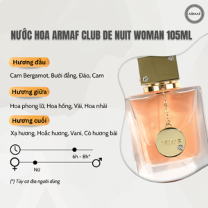 Alternative view of Nước Hoa Nữ Armaf Club De Nuit Woman EDP 105ml