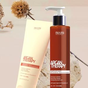 Gội&Mặt nạ tóc hạt Argan - Maxima Italy Không parraffin Không Sulfate Không thuốc màu